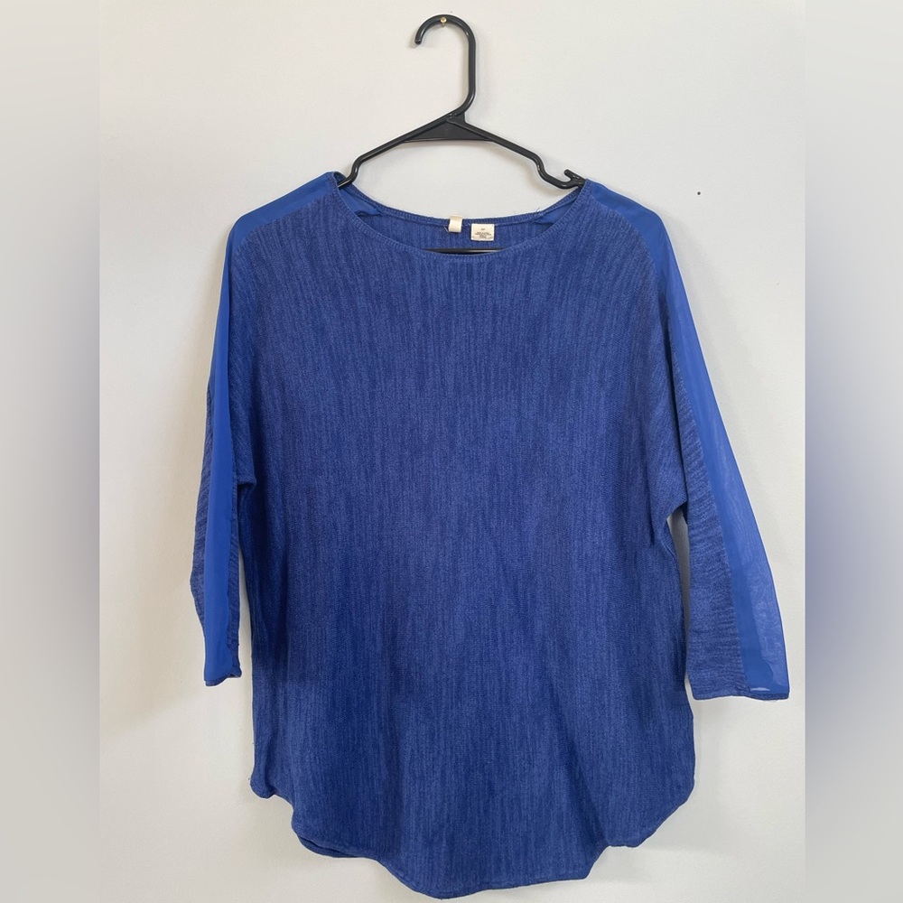 Anthropologie | Moth Sabine Slubbed Dolman Sweater Size Small Petite SP